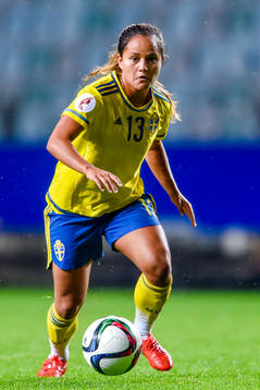 Sveriges Malin Diaz