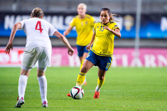 Sveriges Malin Diaz