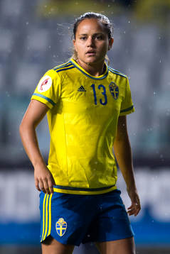 Sveriges Malin Diaz