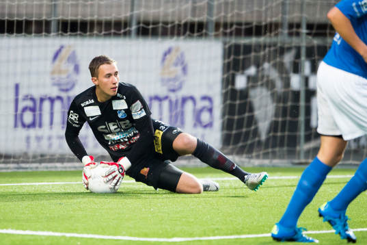 Norrbys målvakt Johan Nilsson