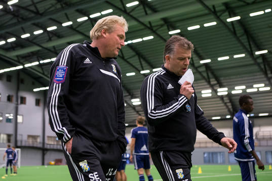 IFK Göteborgs tränare Jörgen Lennartsson och