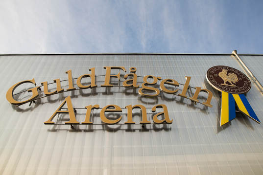 Guldfågeln arena exteriör