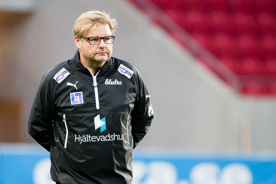 Kalmars tränare Peter Swärdh