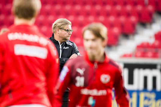 Kalmars tränare Peter Swärdh