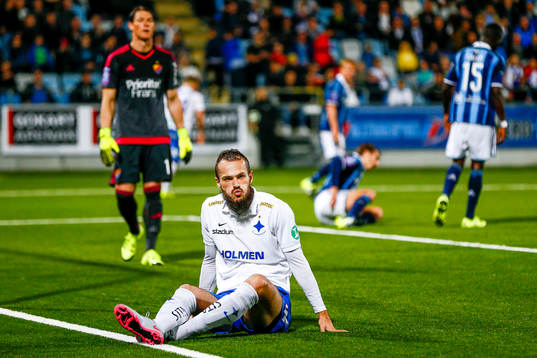 Norrköpings Emir Kujovic deppar