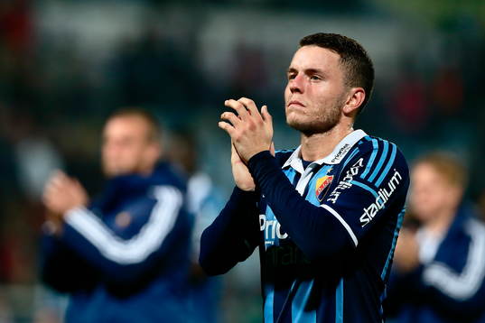 Djurgårdens Kerim Mrabti deppar