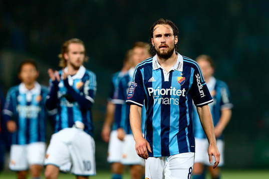Djurgårdens Kevin Walker deppar