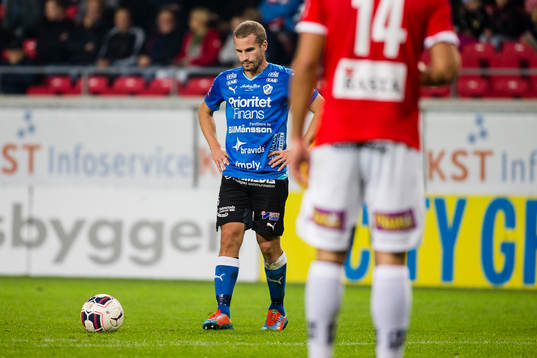 Halmstads Christoffer Andersson fokuserar
