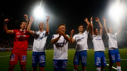 Norrköpings spelare med målvakt David Mitov Nilsson,