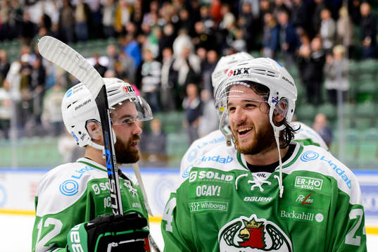 Rögles Alex Aleardi är glad