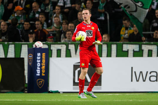 Hammarbys målvakt Ögmundur Kristinsson