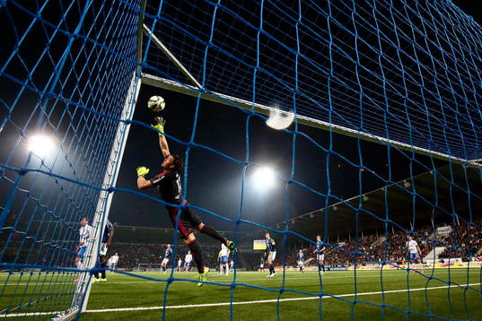 Djurgårdens målvakt Kenneth Höie