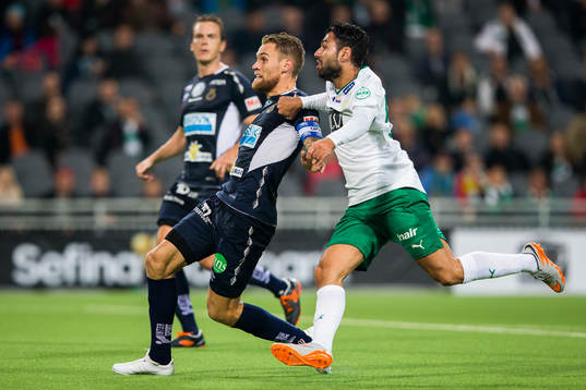 Gefles David Fällman och Hammarbys Imad Khalili