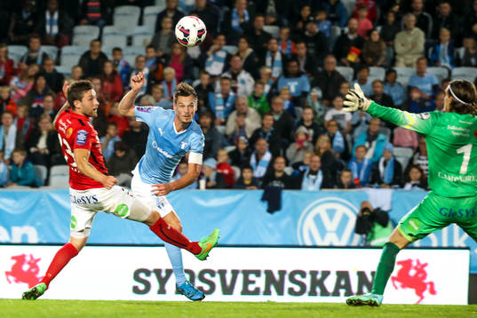 Malmös Markus Rosenberg gör 1-0