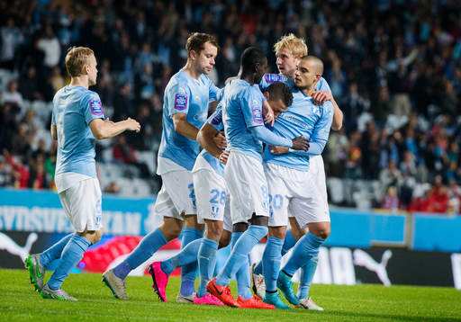 Malmös Nikola Djurdjic jublar