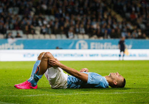 Malmös Nikola Djurdjic hade ont i slutet av