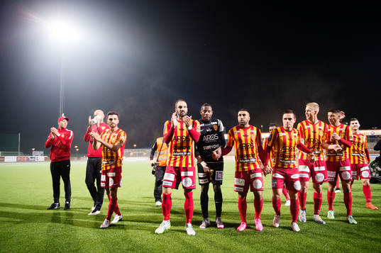Syrianskas spelare firar segern