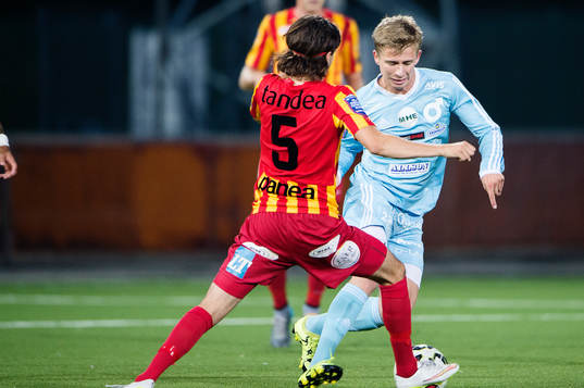 Syrianskas Stefan Ilic och Degerfors Ludvig Fritzson