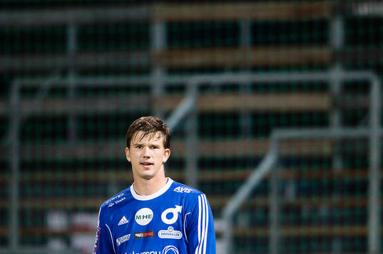 Degerfors målvakt August Strömberg