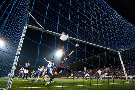 Djurgårdens målvakt Kenneth Höie