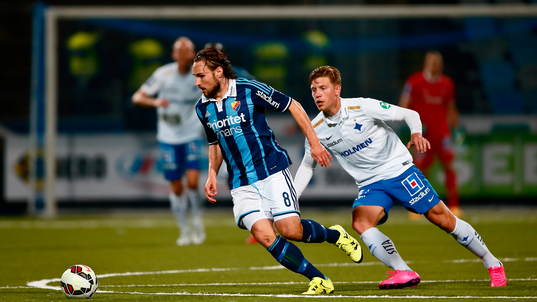 Djurgårdens Kevin Walker och Norrköpings Alexander