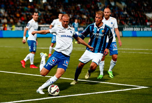 Norrköpings Andreas Johansson och Djurgårdens Sebastian