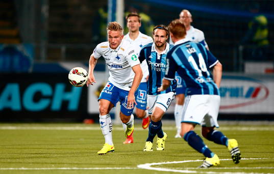Nicklas Bärkroth och Djurgårdens Kevin Walker