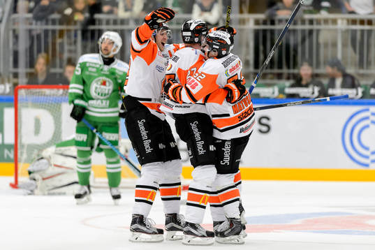 Karlskronas Alexander Bergström och Maksim Matushkin fiara