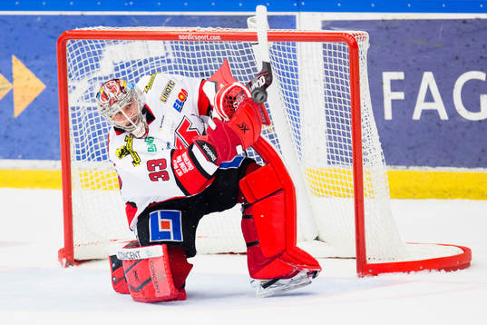 Örebros målvakt Julius Hudacek
