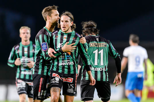 Varbergs David Johannesson jublar