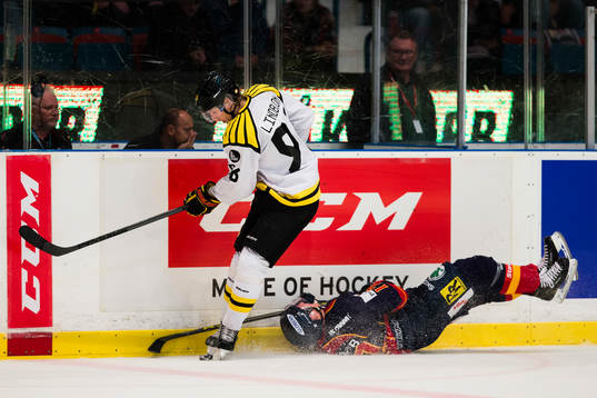 Brynäs Anssi Salmela och Djurgårdens Henrik Eriksson
