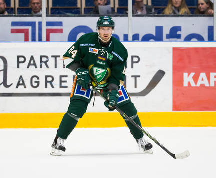 under ishockeymatchen i SHL mellan Färjestad och Växjö