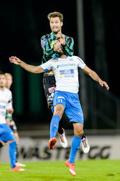 Varbergs Peter Nyström och Värnamos Issam Jeball
