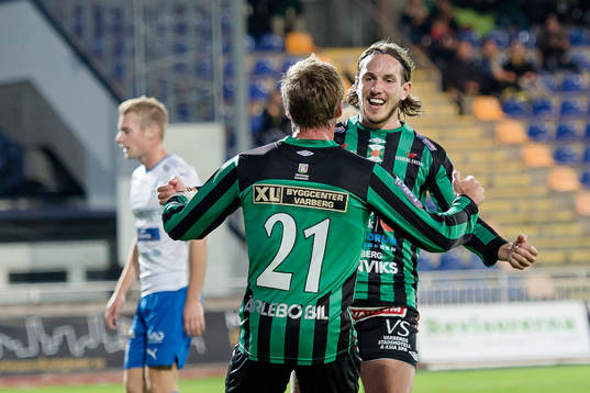 Varbergs David Johannesson jublar