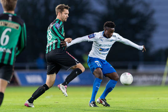 Varbergs Peter Nyström och Värnamos Archford Gutu