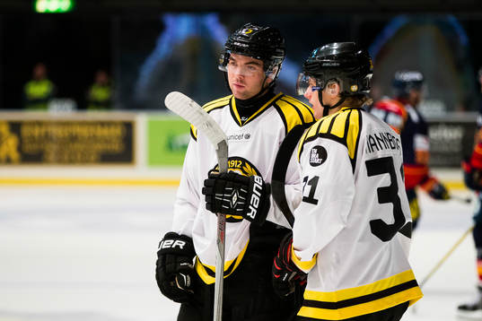 Brynäs Ponthus Westerholm och Daniel Mannberg