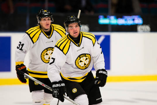 Brynäs Daniel Mannberg och Ponthus Westerholm