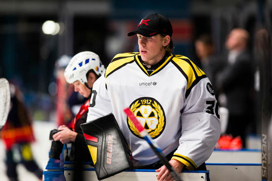 Brynäs målvakt John Morelius