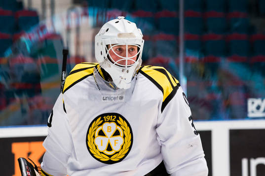 Brynäs målvakt John Morelius