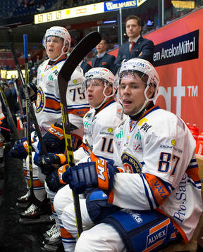 Växjös Patrik Lundh, Richard Gynge och Robert Rosén med