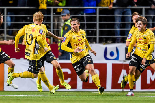 Elfsborgs Anders Svensson jublar