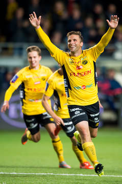 Elfsborgs Anders Svensson jublar