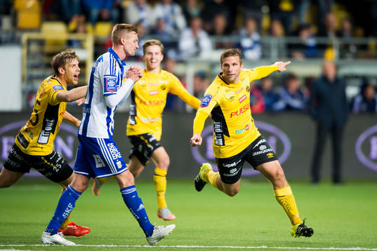 Elfsborgs Anders Svensson jublar