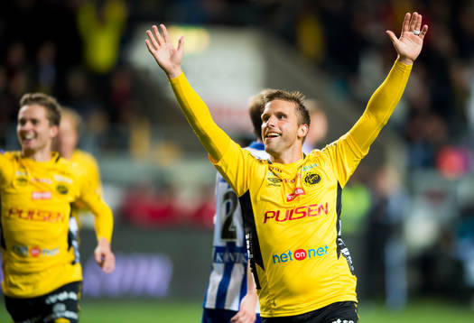 Elfsborgs Anders Svensson jublar