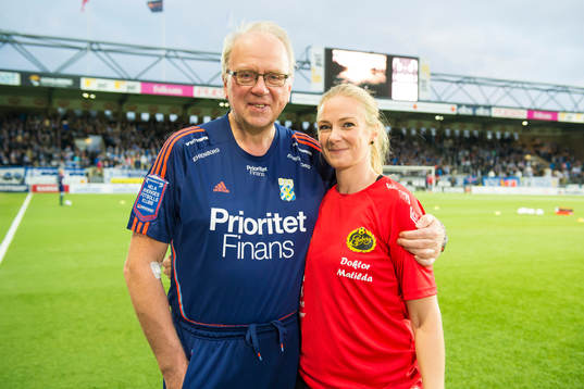 IFK Göteborgs läkare Leif Swärd och Elfsborgs läkare