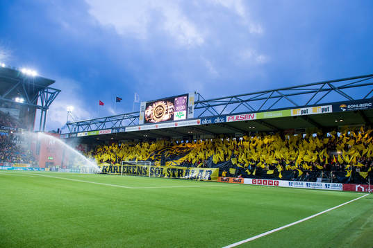 Elfsborgs supportrars tifo