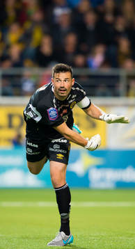 Elfsborgs målvakt Kevin Stuhr Ellegaard