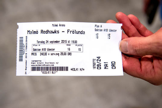 Matchbiljetten