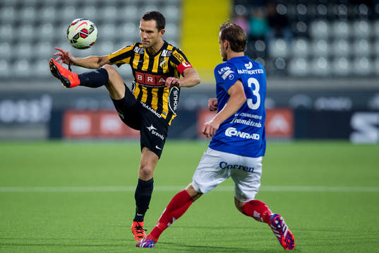 Häckens Martin Ericsson mot Åtvidabergs Månz Karlsson