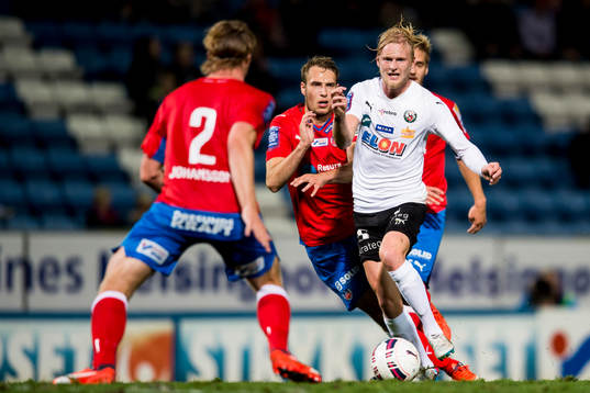 Örebros Karl Holmberg och Helsingborgs Frederik Helstrup